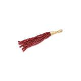 "Aguaviva" Tassel Pendant - Rubies and White Diamonds
