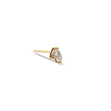 SAMPLE SALE “Sera” Double Marquise Diamond Single Stud
