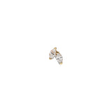 SAMPLE SALE “Sera” Double Marquise Diamond Single Stud