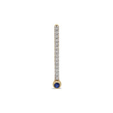¡Buenos Días! Extra Long White Diamond Ray Earring