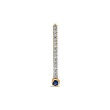 SAMPLE SALE ¡Buenos Días! Extra Long Cognac Diamond Ray Earring