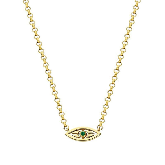“Mini Macu” Yellow Gold Necklace