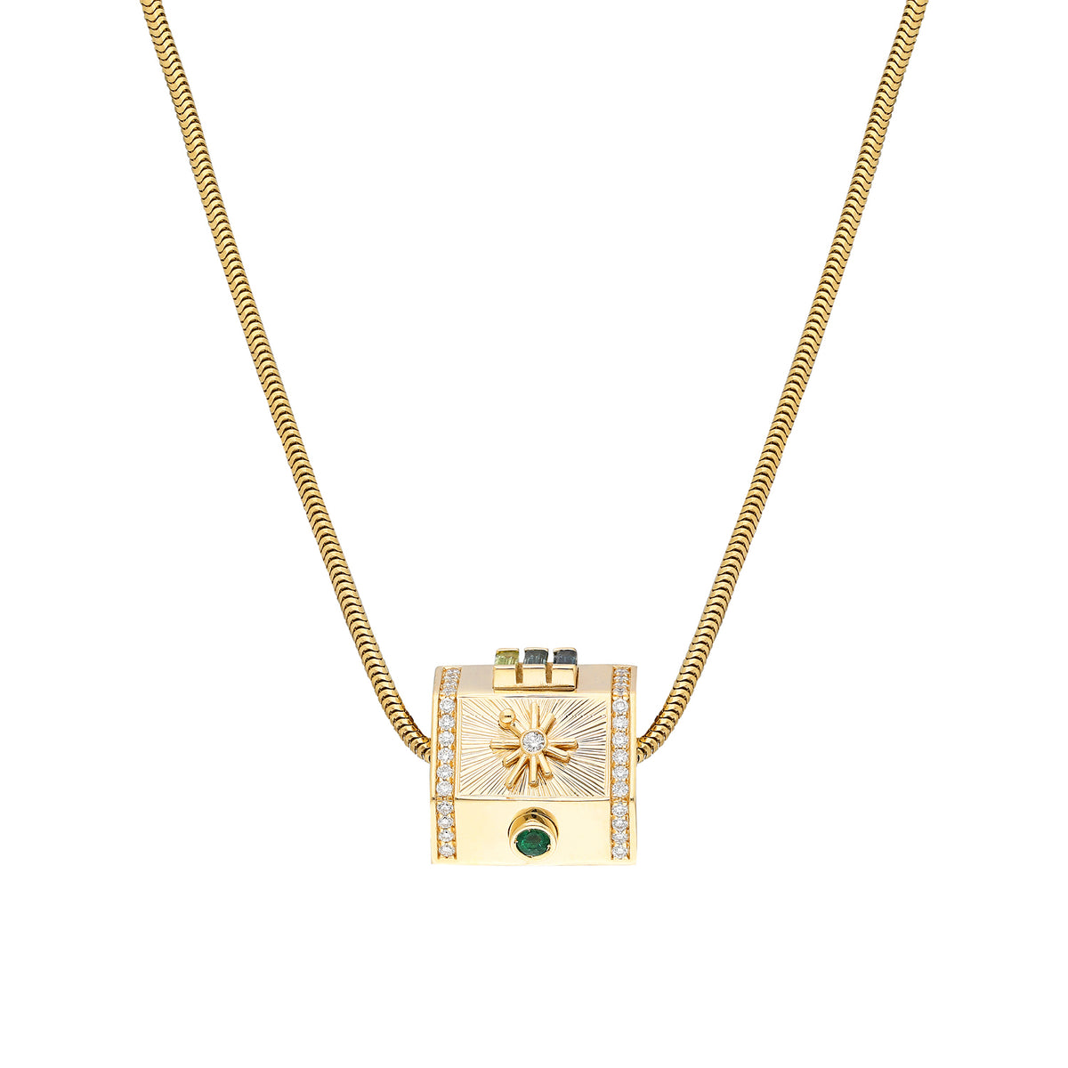 Yarí “Cielo” Nugget Charm Pendant