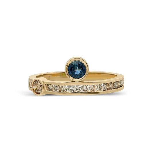 ¡Buenos Días! “Ensueño” Ring - Champagne Diamonds
