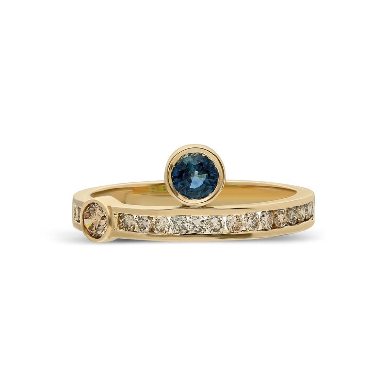 ¡Buenos Días! “Ensueño” Ring - Champagne Diamonds