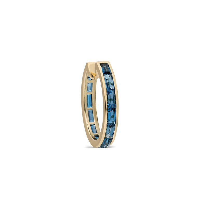 ¡Buenos Días! Large “Mega Ray” Ear Cuff - Blue Diamond