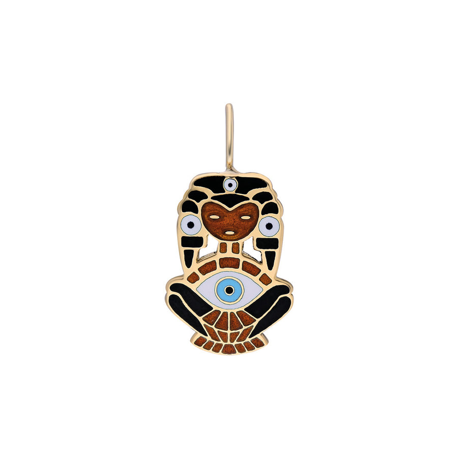 “Atabex” Enamel Pendant - Cairo