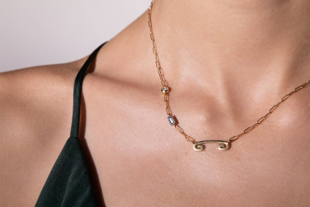 Txirimiri Small “Doorknocker” Necklace