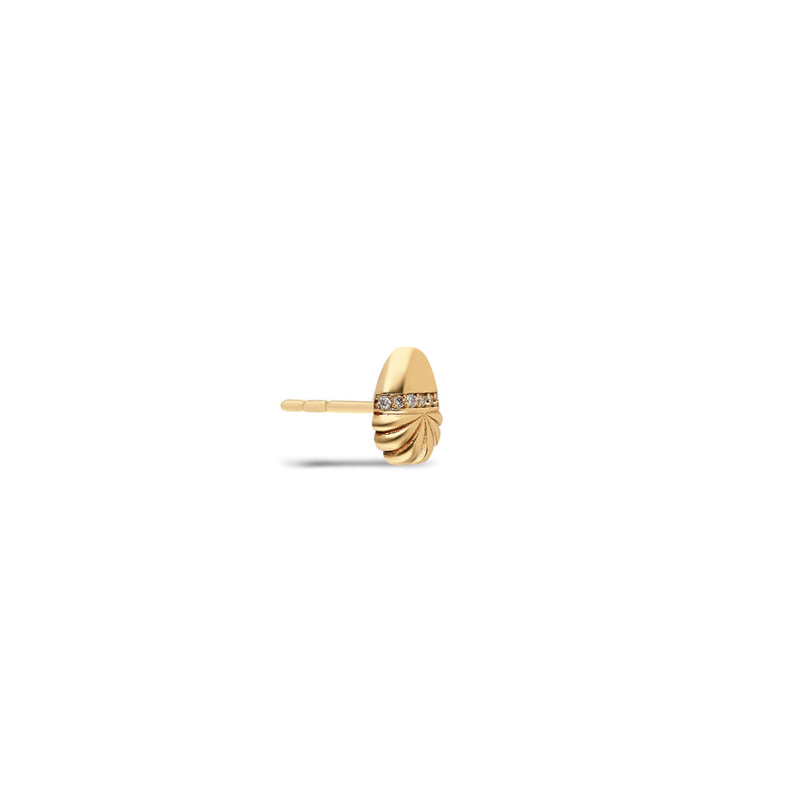 "Bahía" Micro Shell Single Stud Earring