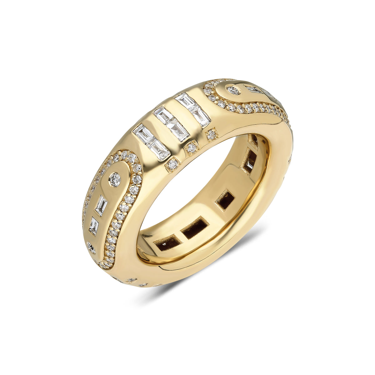 “Caona” Bomba Pattern Ring