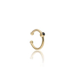 Bezel Ring Ear Cuff