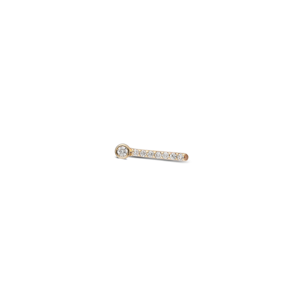 ¡Buenos Días! Micro Ray Earring - White Diamonds
