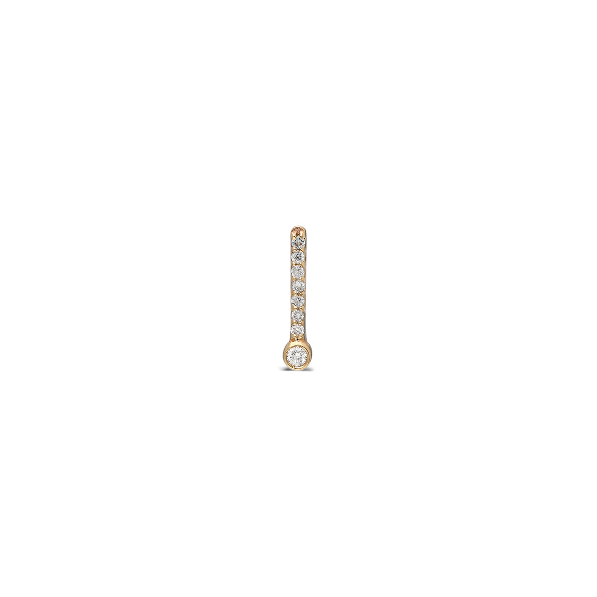 ¡Buenos Días! Micro Ray Earring - White Diamonds