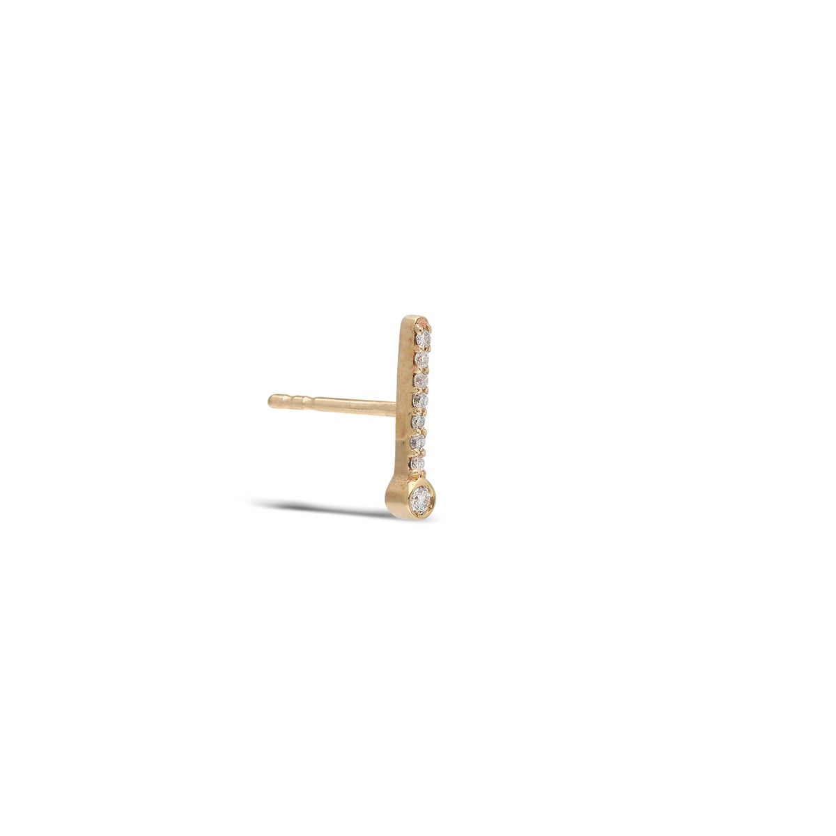 ¡Buenos Días! Micro Ray Earring - White Diamonds