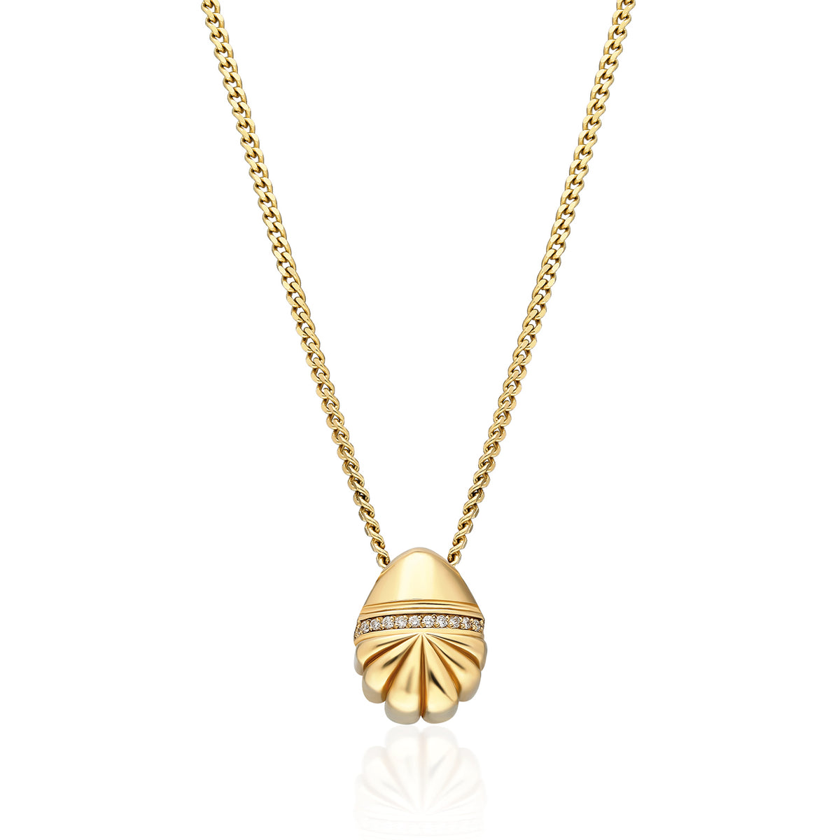 "Bahía" Shell Bead Pendant