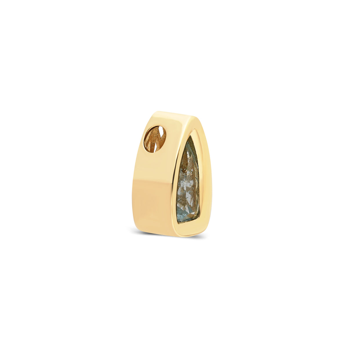 "Bana" Bead Pendant - Aquamarine