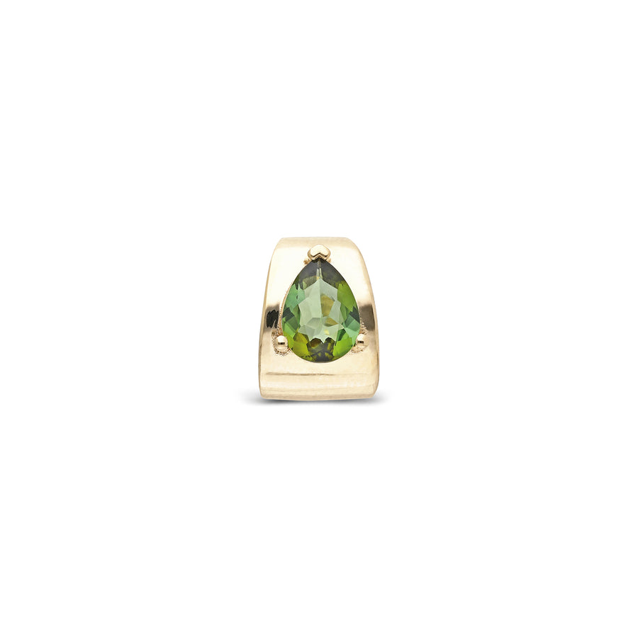 "Tibes" Ear Cuff - Green Tourmaline