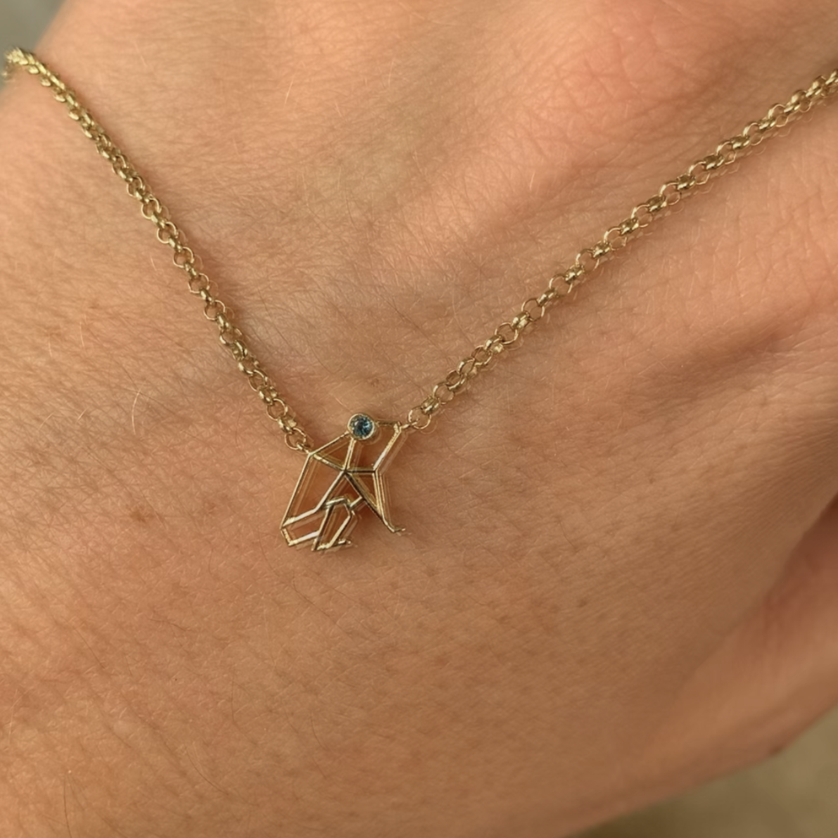 Mini Double-sided “Keko” Necklace