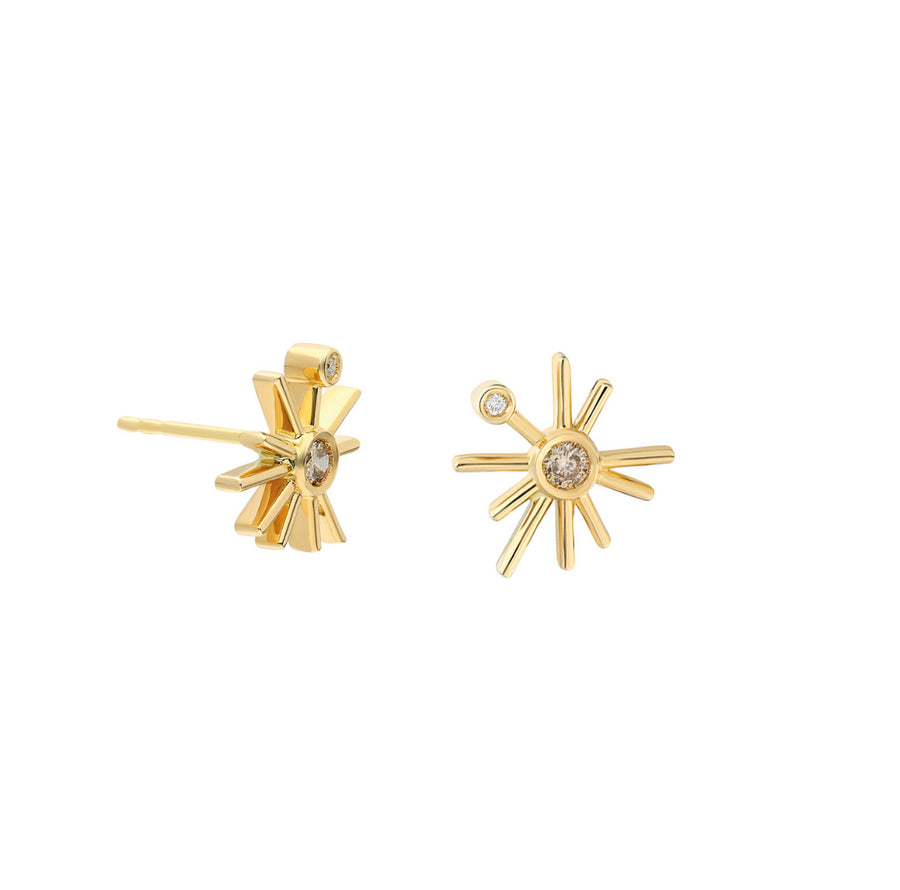 ¡Buenos Días! Mini Sun Stud Earring
