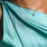 “Kiki” White Diamond Coquí Necklace