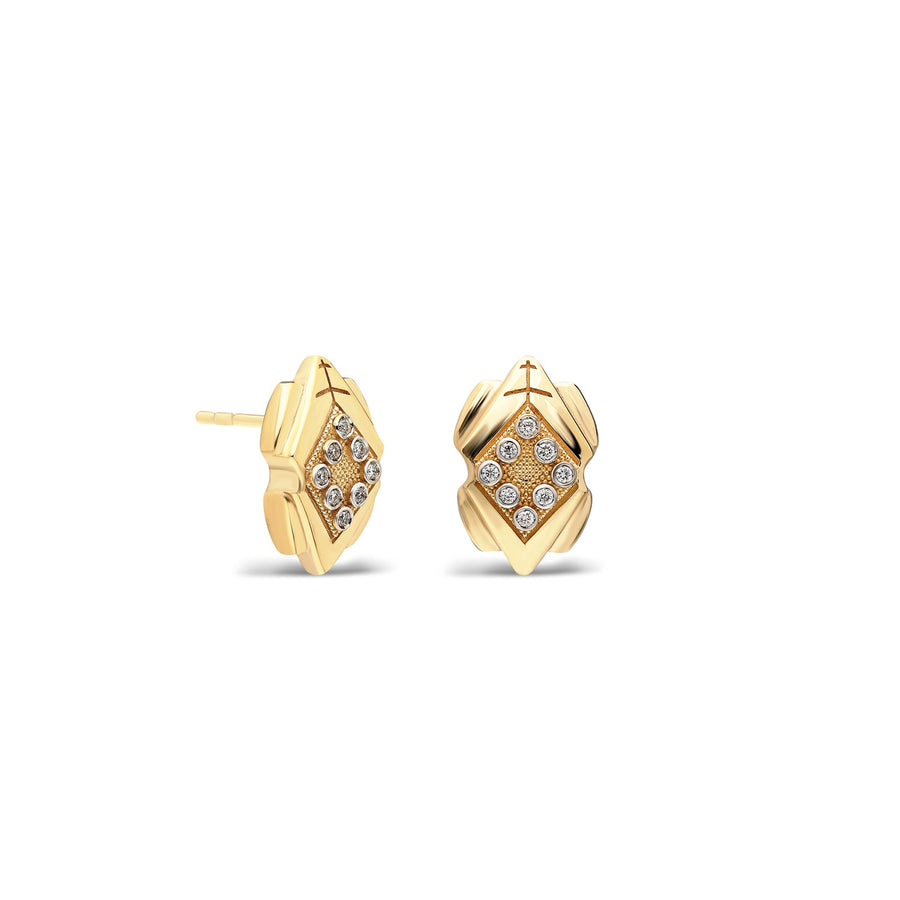 "Tona" Multi-Diamond Single Earring