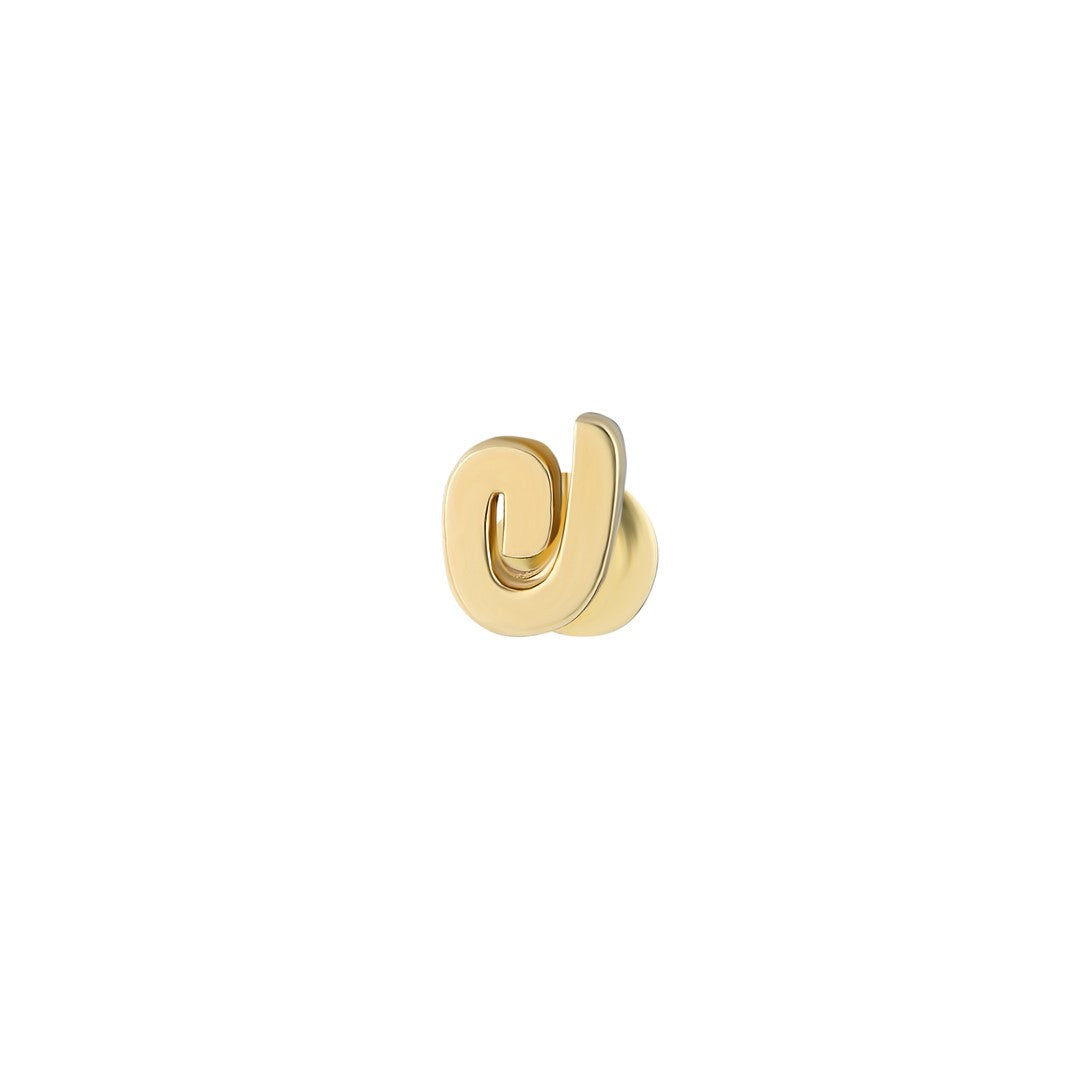 “Txirimiri” Mini Stud Earring - Solid Gold